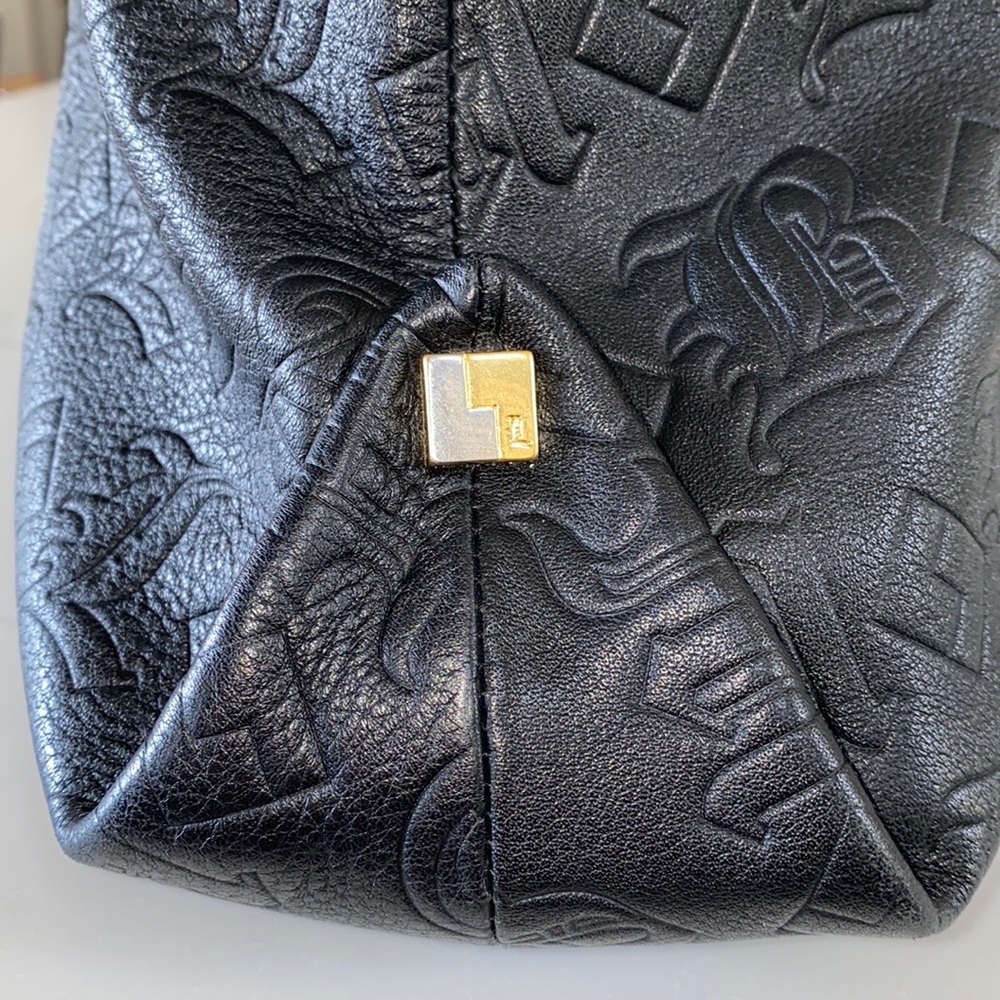 L.A.M.B. | Y2K Dorset Leather Embossed  Hobo Bag - Picture 5 of 13